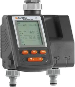 GARDENA Besproeiingsomputer MultiControl Duo - 3 Besproeiingen Per Dag - 1min Tot 3u 59min. -Gardena Winkel 1037x1200