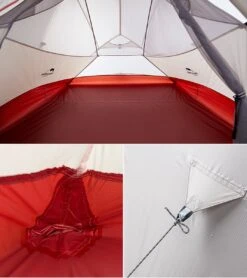 Cloud Up 3 Upgraded - Naturehike® - Tent 3 Persoons - Lichtgewicht Tent - Incl. Grondzeil - 20D 4000MM - Outdoor Kampeertent - Waterdicht - Hiking & Wandelen -Gardena Winkel 1068x1200