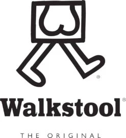 Walkstool - 3-Poots Krukje - Comfort 65 Cm - Verstelbaar - Zwart -Gardena Winkel 1089x1200