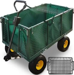Gardebruk Bolderkar Binnenzeil - Belastbaar Tot 550 Kg – Groen -Gardena Winkel 1175x1200 2