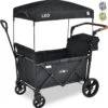 FableKids LEO X2 Lite Opvouwbare Handkar Met Dak Onyx Zwart -Gardena Winkel 1194x1200 1