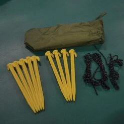 FisherPro Karpertent Met Stormcover – Vistent – Tent - Bescherming Tegen Zon En Wind – 100% Waterdichte Stormhoes – Met Handige Meeneemtas – Ook Geschikt Als Strandtent Of Festivaltent – Extra Veiligheid En Warmte Door Stormcover -Gardena Winkel 1198x1200 3