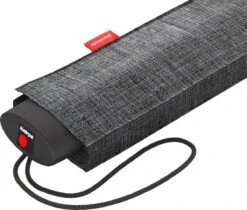 Reisenthel Umbrella Pocket Mini Opvouwbare Mini Paraplu - ø 97 Cm - Twist Silver Grijs -Gardena Winkel 1200x1019