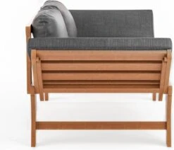 Loungebank Tuin FSC Antraciet – Makkelijk Verstelbaar Lounge Bank Balkon – Tuinbank Lounge Hardhout FSC – Perfecthomeshop -Gardena Winkel 1200x1032