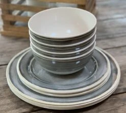 RJRQuality Camping Servies - 12 Delig – 100% Melamine Servies Set – Campingservies – Melamine Borden -Gardena Winkel 1200x1078