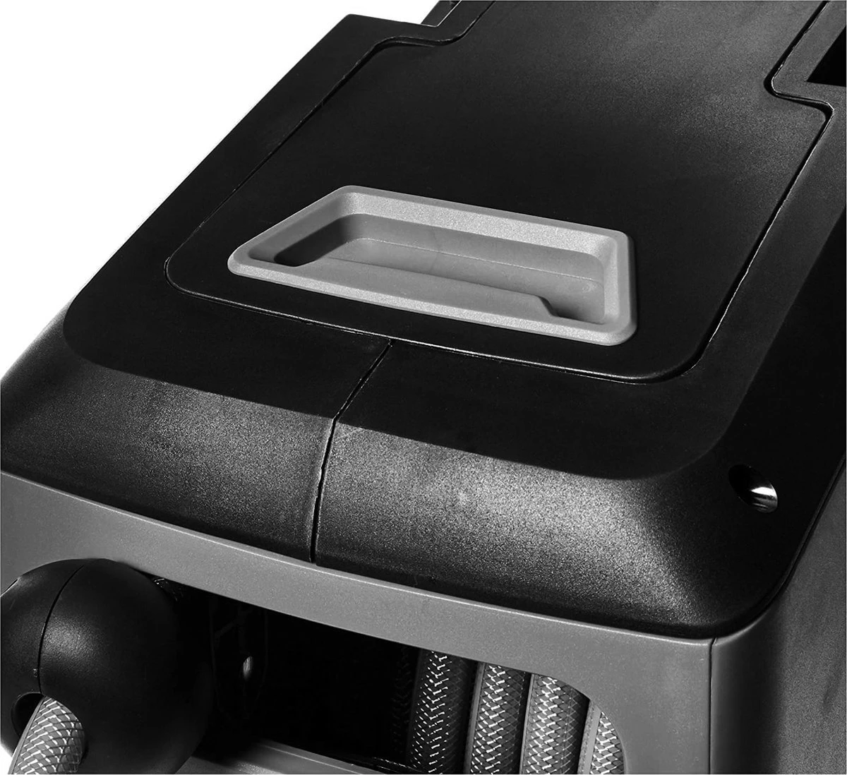 CoolHome Wandslangenbox 15 Meter + 1,5 Meter - Tuinslang Met Haspel- Slangenhouder 180° Draaibaar - Tuinslanghaspel Zwart - Grijs 5 CoolHome Wandslangenbox 15 Meter + 1,5 Meter - Tuinslang Met Haspel- Slangenhouder 180° Draaibaar - Tuinslanghaspel Zwart - Grijs - Afbeelding 3