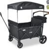 FableKids LEO X4Lite Opvouwbare Handkar Met Dak Onyx Zwart -Gardena Winkel 1200x1122