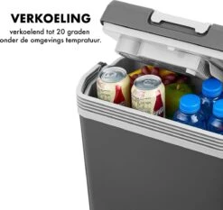 MOA - Thermo-elektrische Koelbox - Met Verwarmingsfunctie - 12V En 230V - 22 Liter - Grijs -ECW22 -Gardena Winkel 1200x1130