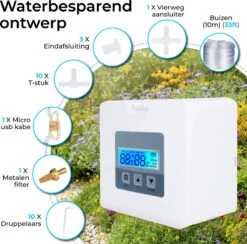 Automatisch Bewateringssysteem Voor Kamerplanten Met Pomp – Waterdruppelaar – Watergeefsysteem– Planten Watergever -Gardena Winkel 1200x1186 7
