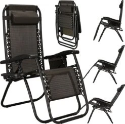 Springos Tuinstoel | Ligstoel | Opvouwbaar | Verstelbaar | Ergonomische Hoofdsteun | Bruin / Zwart 37 Springos Tuinstoel | Ligstoel | Opvouwbaar | Verstelbaar | Ergonomische Hoofdsteun | Bruin / Zwart -Gardena Winkel 1200x1191 3