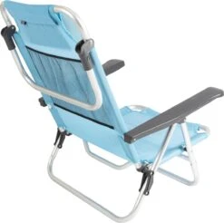 Bo-Camp Beach Chair - Monaco - Aluminium - Blauw -Gardena Winkel 1200x1196 3
