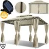 El Jardin - Partytent - 4x3 - Waterdicht Dak - Wanden - Beige Paviljoen -Gardena Winkel 1200x1197 5