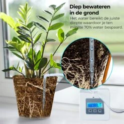 Automatisch Bewateringssysteem Voor Kamerplanten Met Pomp – Waterdruppelaar – Watergeefsysteem– Planten Watergever -Gardena Winkel 1200x1198 10