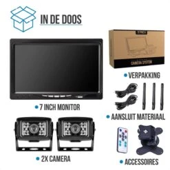 Strex Draadloze Achteruitrijcamera Met 2 Camera's - 7” Scherm - Nachtzicht 18LED 15m 20 Strex Draadloze Achteruitrijcamera Met 2 Camera's - 7” Scherm - Nachtzicht 18LED 15m -Gardena Winkel 1200x1200 123