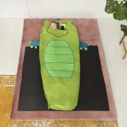 Dutch Mountains Kinderslaapzak Nijlpaard - 170 X 70cm Polyester - Zacht Lichtgewicht – Opberghoes -Gardena Winkel 1200x1200 124