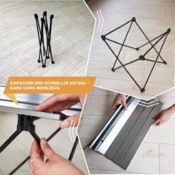 Skandika Ruka S Kleine Campingtafel – Campingtafels - Aluminium Campingtafel, Opvouwbaar, Zeer Licht, Eenvoudig Te Monteren, Stabiele Standaard - Opvouwtafel Voor Kamperen, Tenten Wandelen, Reizen, Thuis, Tuin – Tot Max. 20 Kg. - Grijs 11 Skandika Ruka S Kleine Campingtafel – Campingtafels - Aluminium Campingtafel, Opvouwbaar, Zeer Licht, Eenvoudig Te Monteren, Stabiele Standaard - Opvouwtafel Voor Kamperen, Tenten Wandelen, Reizen, Thuis, Tuin – Tot Max. 20 Kg. - Grijs -Gardena Winkel 1200x1200 128