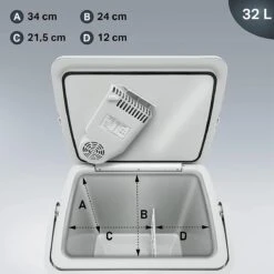 Tillvex- Koelbox, Coolbox, 32 Liter, Grijs 10 Tillvex- Koelbox, Coolbox, 32 Liter, Grijs -Gardena Winkel 1200x1200 201