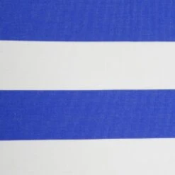 Sunline TOPPER!! Strand Windscherm Kobalt Blauw - Wit - 5 Meter Sterk Dralon Met 2 Delige Stokken 180 Cm -Doekhoogte 140 Cm -Gardena Winkel 1200x1200 251