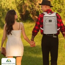 Needventure Koeltas - Lunchtas - Koelrugtas - Picknicktas - 20 Liter - Flessenhouder - Bieropener - Grijs 20 Needventure Koeltas - Lunchtas - Koelrugtas - Picknicktas - 20 Liter - Flessenhouder - Bieropener - Grijs -Gardena Winkel 1200x1200 296