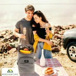 Needventure Koeltas - Lunchtas - Koelrugtas - Picknicktas - 20 Liter - Flessenhouder - Bieropener - Grijs 21 Needventure Koeltas - Lunchtas - Koelrugtas - Picknicktas - 20 Liter - Flessenhouder - Bieropener - Grijs -Gardena Winkel 1200x1200 297