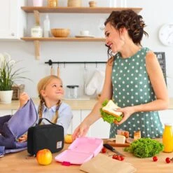 Brisby 4 Laags Geïsoleerde Koeltas - Lunchtas 1.5 Liter - Zwart -Gardena Winkel 1200x1200 316