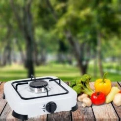 Orange85 Camping - Gaspit - Wit - 1 Pit - 26 Cm - Kamperen - Kooktoestel Camping - Koken -Gardena Winkel 1200x1200 342