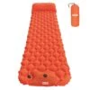AirFeel Lichtgewicht Opsblaasbaar Slaapmatje - Ingebouwde Pomp En Kussen - 196 X 60 X 6 Cm - Orange -Gardena Winkel 1200x1200 357