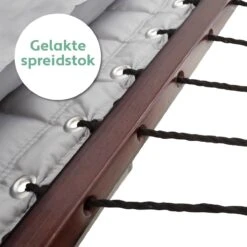 Vita5 Hangmat Met Standaard En Spreidstok – 2 Persoons – Incl. Bekerhouder - Afneembaar Kussen – Uv-bestendig – Lichtgrijs -Gardena Winkel 1200x1200 438