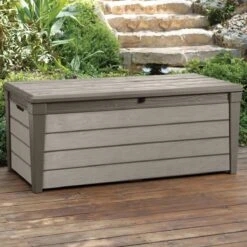 Keter Brushwood Opbergbox - Kussenbox - 455L - 145x69,7x60,3cm - Taupe 13 Keter Brushwood Opbergbox - Kussenbox - 455L - 145x69,7x60,3cm - Taupe -Gardena Winkel 1200x1200 517