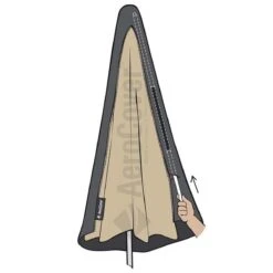 AeroCover Parasolhoes - Zweef Parasols - Grijs - 250x55 Cm (HxB) -Gardena Winkel 1200x1200 530
