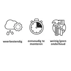 Keter Montero Tuinbank – 2-personen - 120x61x91cm - Grafiet -Gardena Winkel 1200x1200 550