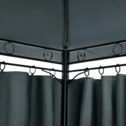 Casaria Paviljoen Topas 3x4m - UV-bescherming 50+ - Antraciet -Gardena Winkel 1200x1200 557