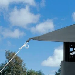 Casaria Paviljoen Topas 3x4m - UV-bescherming 50+ - Antraciet -Gardena Winkel 1200x1200 559