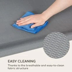 Blumfeldt Palermo Schommelbank - Hollywoodschommel 130 X 207 Cm - Ligbed Met Dak - Schommelstoel Voor 2 Personen - Tuinbank Inclusief Nekkussens - Stalen Frame En Polyester Dak - Grijs -Gardena Winkel 1200x1200 581