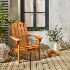 Alice's Garden Relaxstoel Adirondack Salamanca - FSC Eucalyptushout – Naturel -Gardena Winkel 1200x1200 602