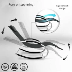 Sens Design Zonnebed - Ligbed - Weerbestendig - Antraciet -Gardena Winkel 1200x1200 613