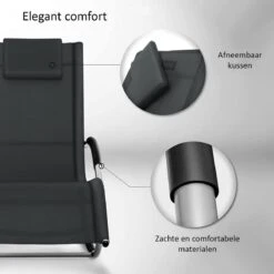 Sens Design Zonnebed - Ligbed - Weerbestendig - Antraciet -Gardena Winkel 1200x1200 614