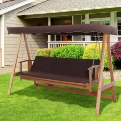 Outsunny Hollywoodschommel Hout Tuinschommel Schommelbank Ligfunctie 3 Personen 84A-185 15 Outsunny Hollywoodschommel Hout Tuinschommel Schommelbank Ligfunctie 3 Personen 84A-185 -Gardena Winkel 1200x1200 619