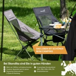 Skandika Campingstoel Compact SET – Campingstoelen – Campingstoel Tot 150 Kg Belastbaar - Kampeerstoel, Visstoel, Kleine Pakmaat, Opvouwbaar, Stabiel, Licht, Comfortabel Gepolsterd – Draagtas Meegeleverd – Vouwstoel – Kampeermeubelen – Grijs 13 Skandika Campingstoel Compact SET – Campingstoelen – Campingstoel Tot 150 Kg Belastbaar - Kampeerstoel, Visstoel, Kleine Pakmaat, Opvouwbaar, Stabiel, Licht, Comfortabel Gepolsterd – Draagtas Meegeleverd – Vouwstoel – Kampeermeubelen – Grijs -Gardena Winkel 1200x1200 64