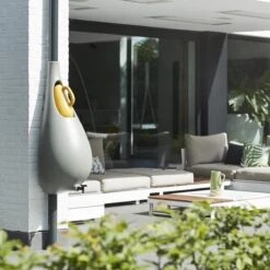 Elho Pure Raindrop 70L - Geel/Oker -Gardena Winkel 1200x1200 749