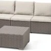 Allibert California Loungeset - 5 Personen - Cappuccino -Gardena Winkel 1200x376