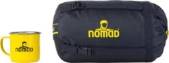 NOMAD Inca 750 - Mummy Slaapzak - 210 X 80/50 - Donkerblauw -Gardena Winkel 1200x447
