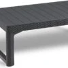 Allibert Lyon Tuintafel - 116x71,5x66/40 Cm - Grafiet -Gardena Winkel 1200x576 1