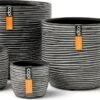 Capi Europe - Set Van 4 - Bloempot Binnen - Rib Antraciet -Gardena Winkel 1200x677