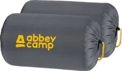 Abbey Camp Slaapzak Amsterdam - 2-pack - Dekenmodel - 210 X 85 Cm - Grijs -Gardena Winkel 1200x693