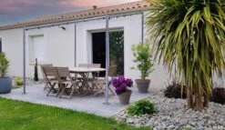 SORARA® Milano Overkapping / Paviljoen - Zand - 285 X 400 Cm. -Gardena Winkel 1200x697