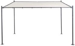 SORARA® Milano Overkapping / Paviljoen - Zand - 285 X 400 Cm.