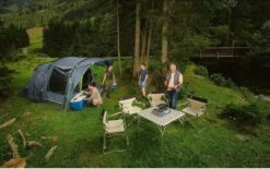 Coleman Vail 4 Tunneltent - Familie Tent - 4-Persoons - Grijs/Groen -Gardena Winkel 1200x755