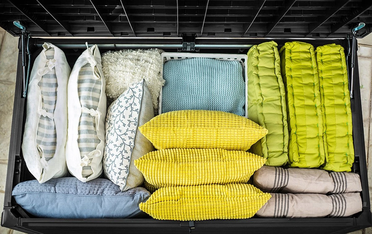 Keter Ontario Opbergbox - 870L - 147x83x86cm - Grafiet 11 Keter Ontario Opbergbox - 870L - 147x83x86cm - Grafiet - Afbeelding 9