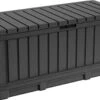 Keter Kentwood Opbergbox - 128x53.6x59 Cm - 350 L - Grafiet -Gardena Winkel 1200x780